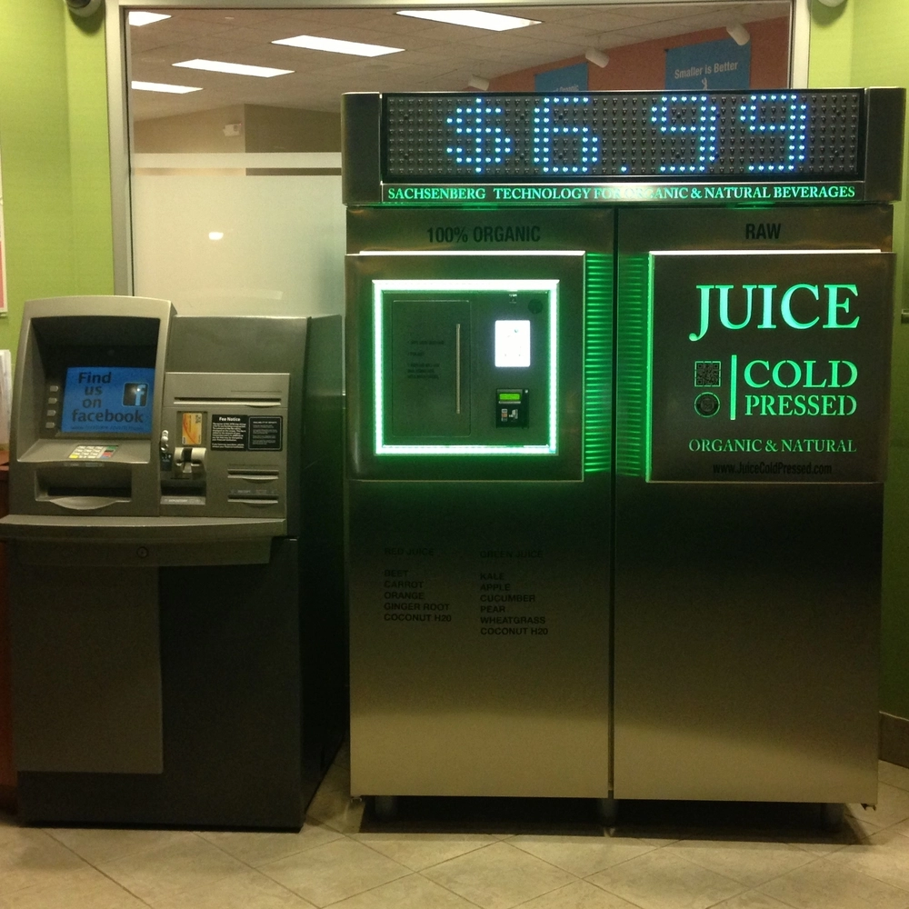 Raw Juice Bot sa pokúša o automat s čerstvou šťavou