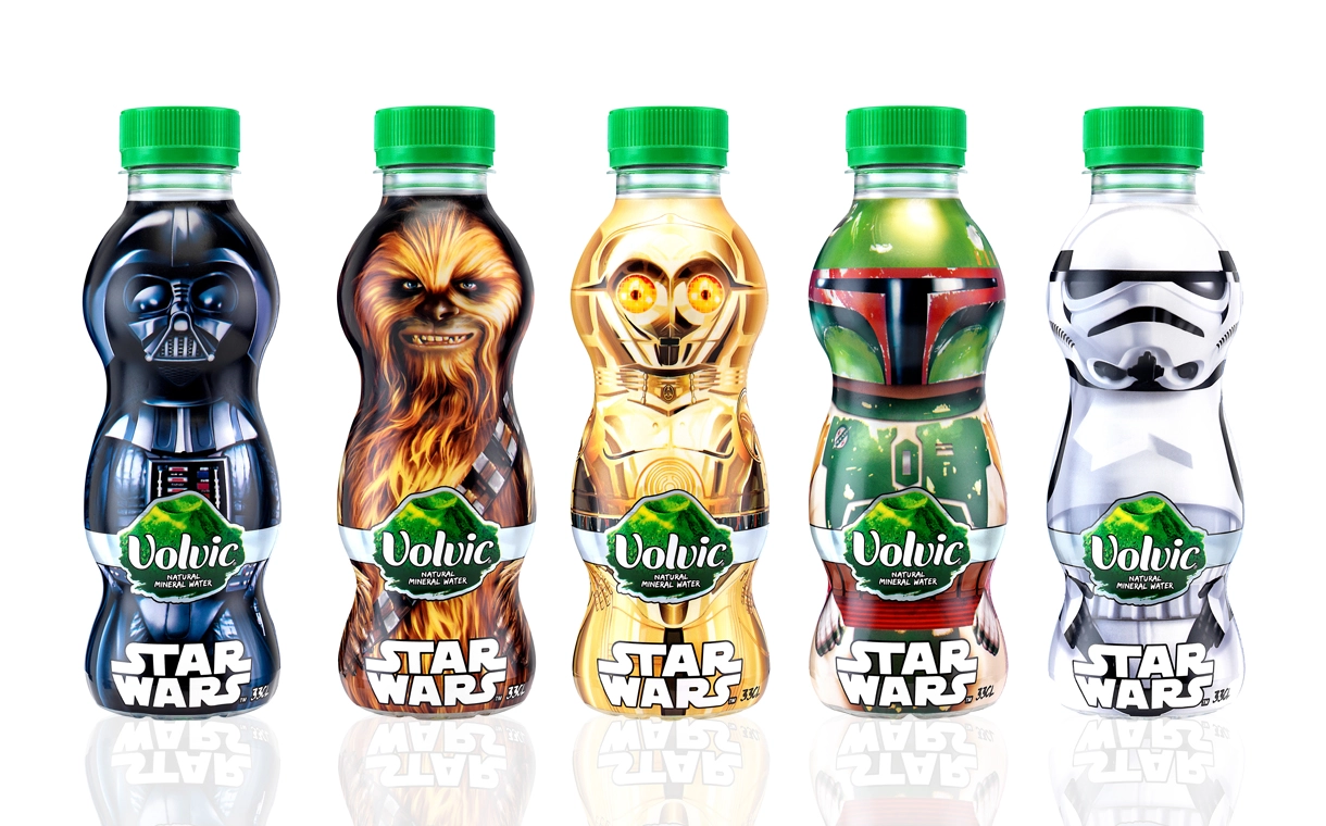 Volvic pre milovníkov Star Wars