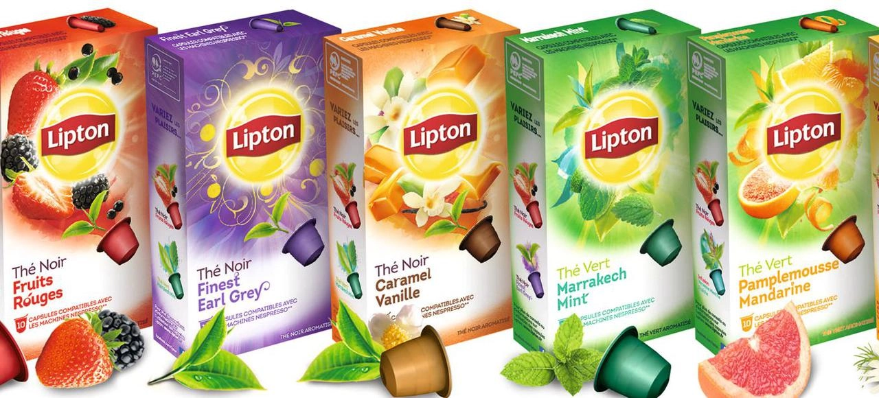 Lipton v kapsuliach Nespresso