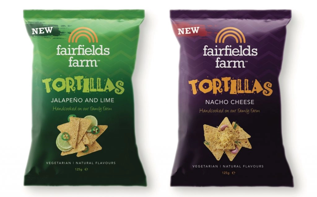 Tortilla chipsy od Fairfields Farm